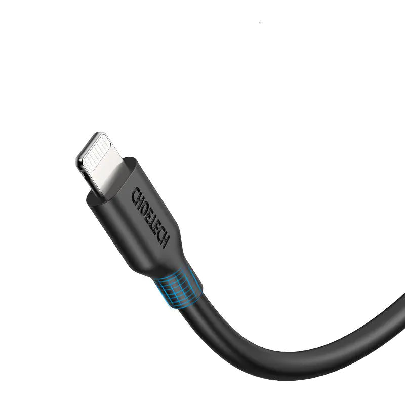 CHOETECH 2m Lightning/USB-C Fast Charge Cable