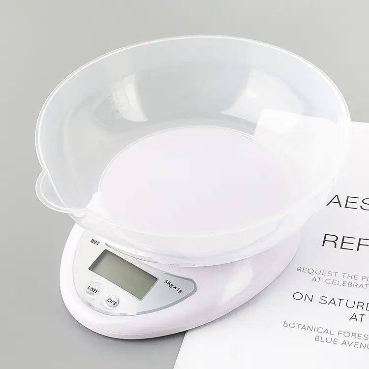 Compact Precision Digital Kitchen Scale