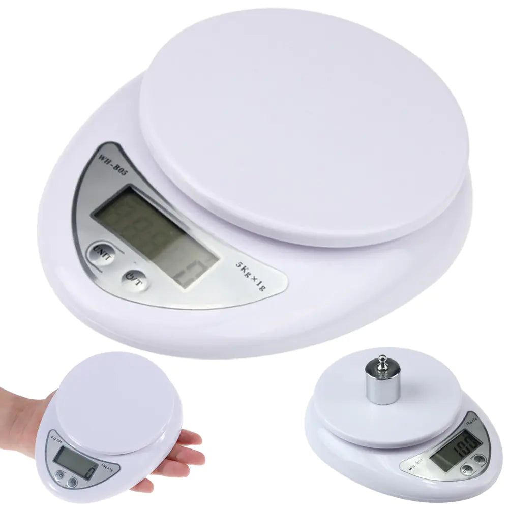 Compact Precision Digital Kitchen Scale